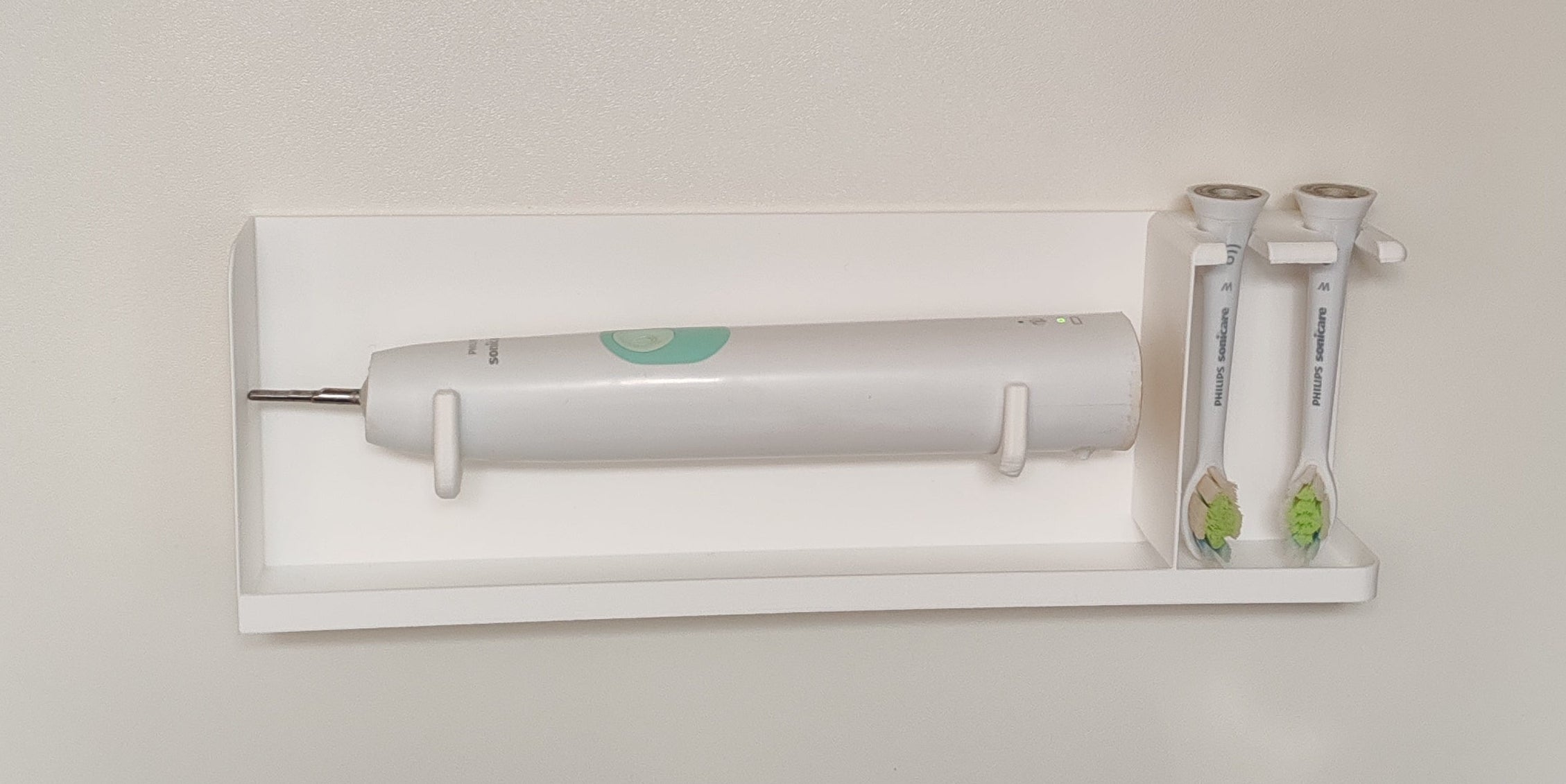 Halter für Phillips Zahnbürste und Zahnbürstenaufsätze