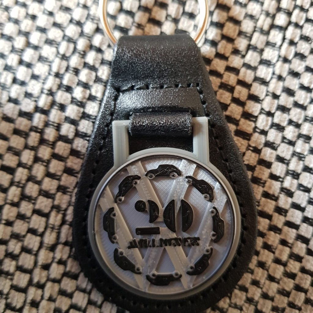 VW Käfer 20 Millionen Anhänger für Schlüsselbund Schlüsselanhänger