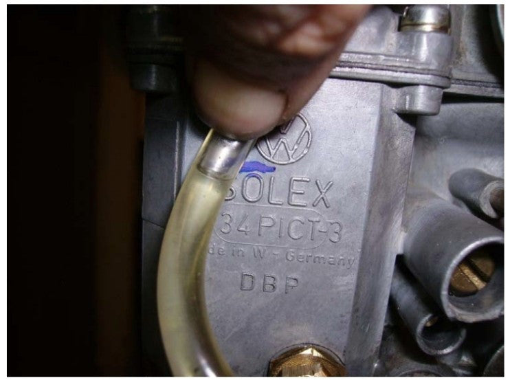 Vergaser Solex 30 Pict-1 Schraube Für Hauptdüse Zum Einstellen Schwimmerniveau